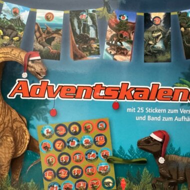 Dinosaurus Advent Kalender (zakjes) - 24 dagen